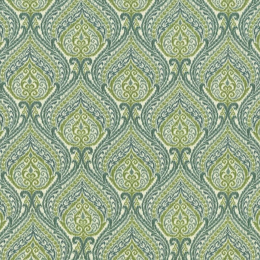 Raj Seaweed by Kasmir Fabric 1420 100% Cotton
 PAKISTAN </p><p>Repeat: Horizontal: 13 4/8 inches and Vertical: 13 4/8 inches 54 - 55 - Fabric Carolina -