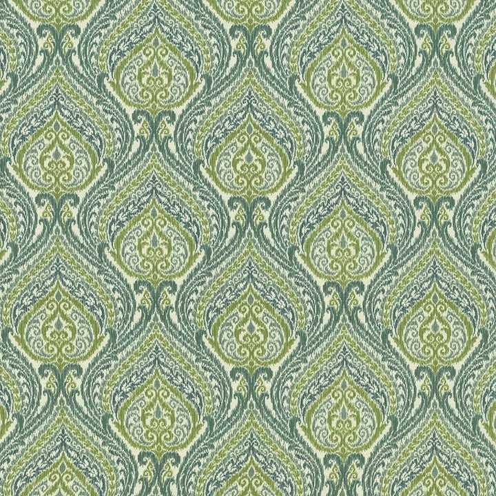 Raj Seaweed by Kasmir Fabric 1420 100% Cotton
 PAKISTAN </p><p>Repeat: Horizontal: 13 4/8 inches and Vertical: 13 4/8 inches 54 - 55 - Fabric Carolina -