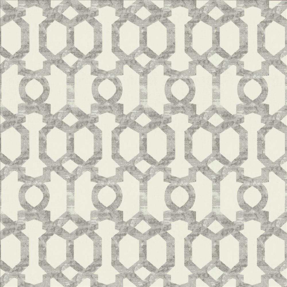 Rally Silver by Kasmir Fabric 1451 100% Cotton
 TURKMENISTAN </p><p>Repeat: Horizontal: 4 4/8 inches and Vertical: 6 6/8 inches 54 - Fabric Carolina -