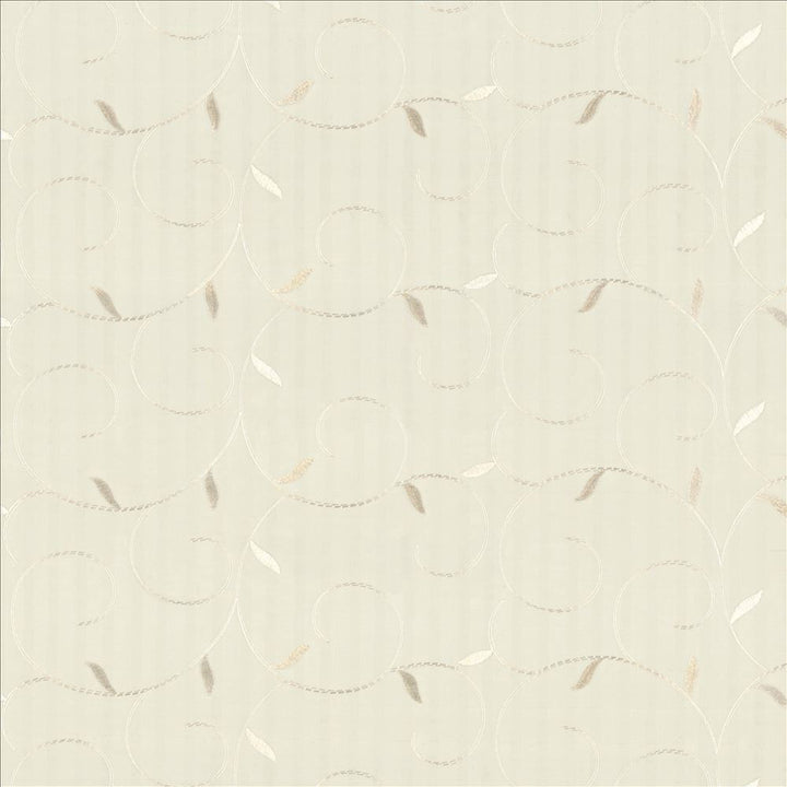 Rambling Vine Sand by Kasmir Fabric 5077 100% Polyester
Embroidery
100% Polyester
 TURKEY Not Tested Horizontal: 21 inches and Vertical: 4 2/8 inches 60 - Fabric Carolina -