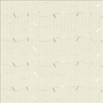 Rambling Vine Sand by Kasmir Fabric 5077 100% Polyester Embroidery Contents 100% Polyester TURKEY Not Tested H: 21 inches, V: 4 2/8 inches 60 - Fabric Carolina - Kasmir