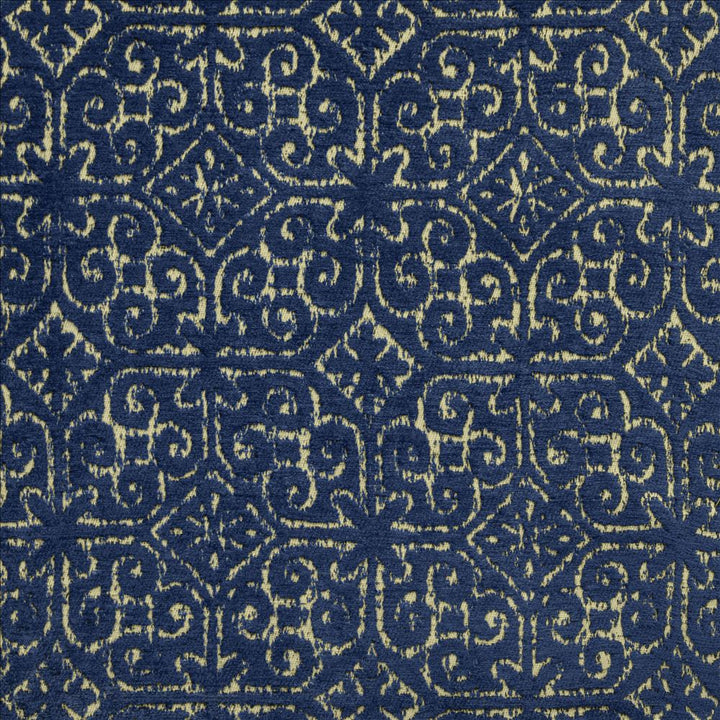 Randers Blue by Kasmir Fabric 5145 77% Viscose
23% Polyester
 INDIA 20,000 Wyzenbeek Double Rubs Horizontal: 6 6/8 inches and Vertical: 6 6/8 inches 54 - Fabric Carolina -