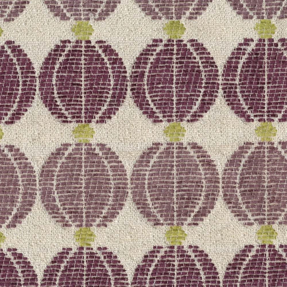 Rangoon Lilac  by Kasmir Fabric See sample 65% Rayon
35% Polyester
 CHINA 15,000 Wyzenbeek Double Rubs </p><p>Repeat: Horizontal: 1 6/8 inches and Vertical: 2 inches 54  - Fabric Carolina -