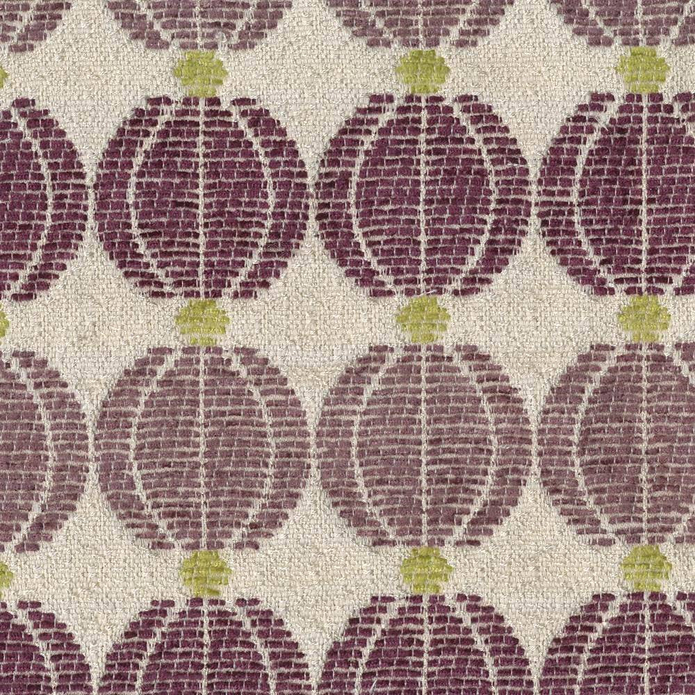 Rangoon Lilac by Kasmir Fabric 1405 CHINA 15,000 Wyzenbeek Double Rubs H: 1 6/8 inches, V:2 inches 54 - Fabric Carolina - Kasmir