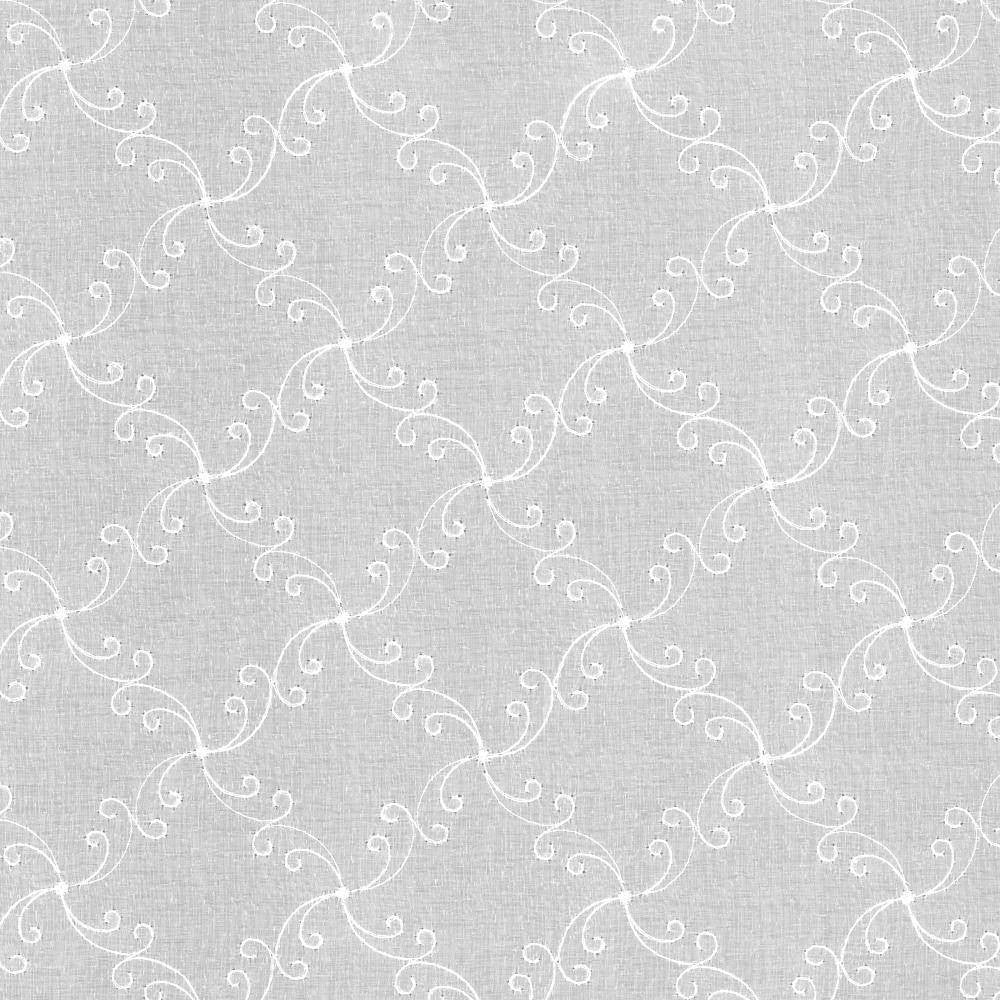 Rapunzel White by Kasmir Fabric 5108 TURKEY Not Tested H: 4 inches, V:4 inches 118 - 127 - Fabric Carolina - Kasmir