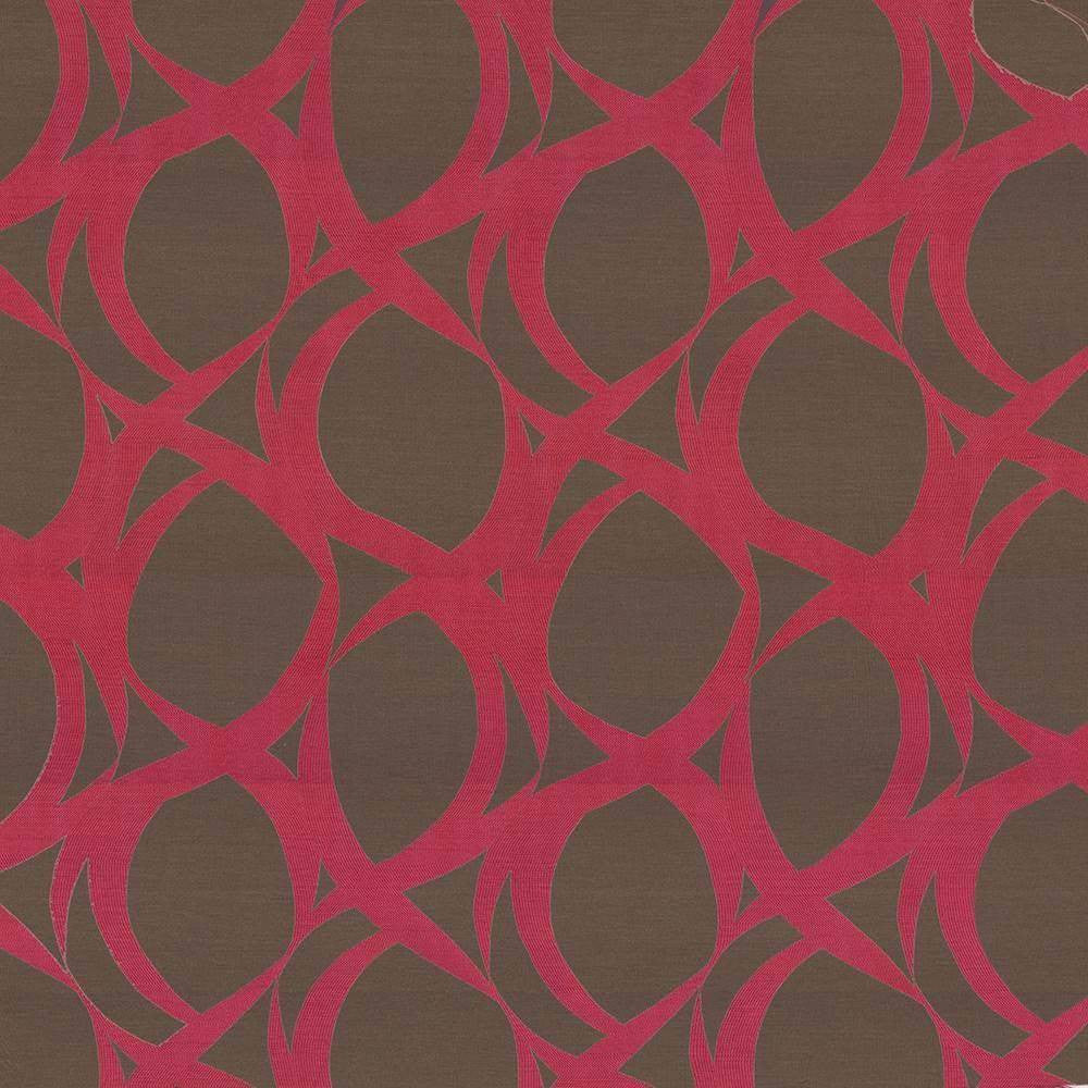 Ravello Raspberry by Kasmir Fabric 1428 INDIA Not Tested H: 13 7/8 inches, V:20 7/8 inches 55 - Fabric Carolina - Kasmir