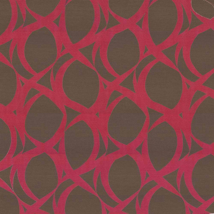 Ravello Raspberry by Kasmir Fabric 1428 INDIA Not Tested H: 13 7/8 inches, V:20 7/8 inches 55 - Fabric Carolina - Kasmir