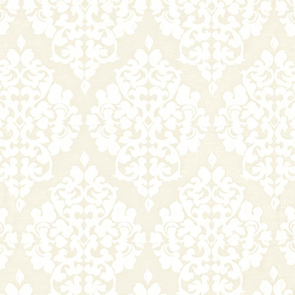 Regal Damask Ivory by Kasmir Fabric 1383 56% Polyester 44% Cotton INDIA 11,000 Martindale Cycles Horizontal: 14 inches and Vertical: 26 inches 54 - Fabric Carolina -