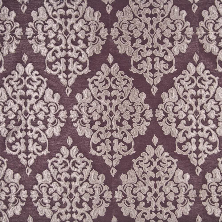 Regal Damask Plum by Kasmir Fabric 1384 56% Polyester
44% Cotton
 INDIA </p><p>Repeat: Horizontal: 14 inches and Vertical: 26 inches 54 - Fabric Carolina -