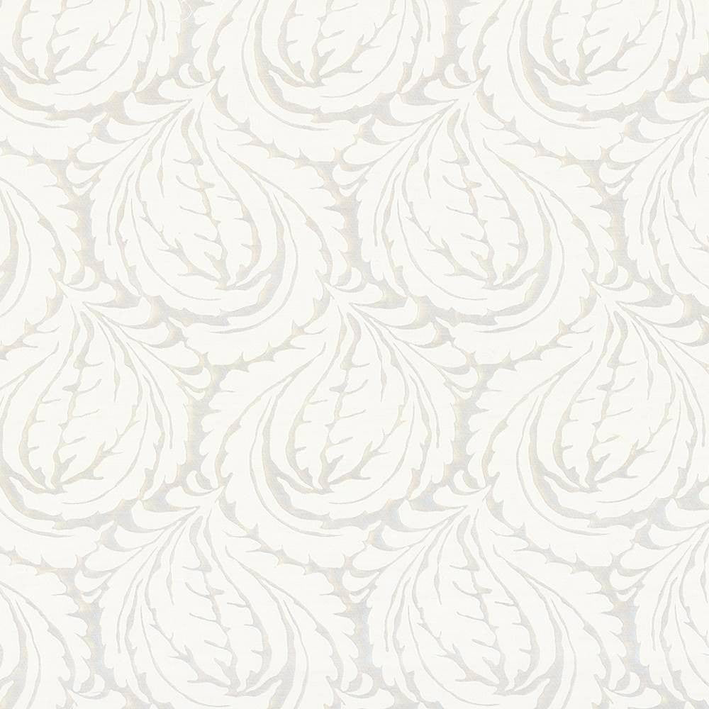 Regency Ivory by Kasmir Fabric 8001 INDIA Not Tested H: 13 7/8 inches, V:22 4/8 inches 55 - Fabric Carolina - Kasmir