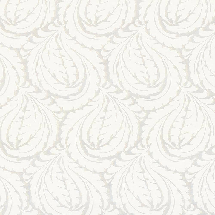 Regency Ivory by Kasmir Fabric 8001 INDIA Not Tested H: 13 7/8 inches, V:22 4/8 inches 55 - Fabric Carolina - Kasmir