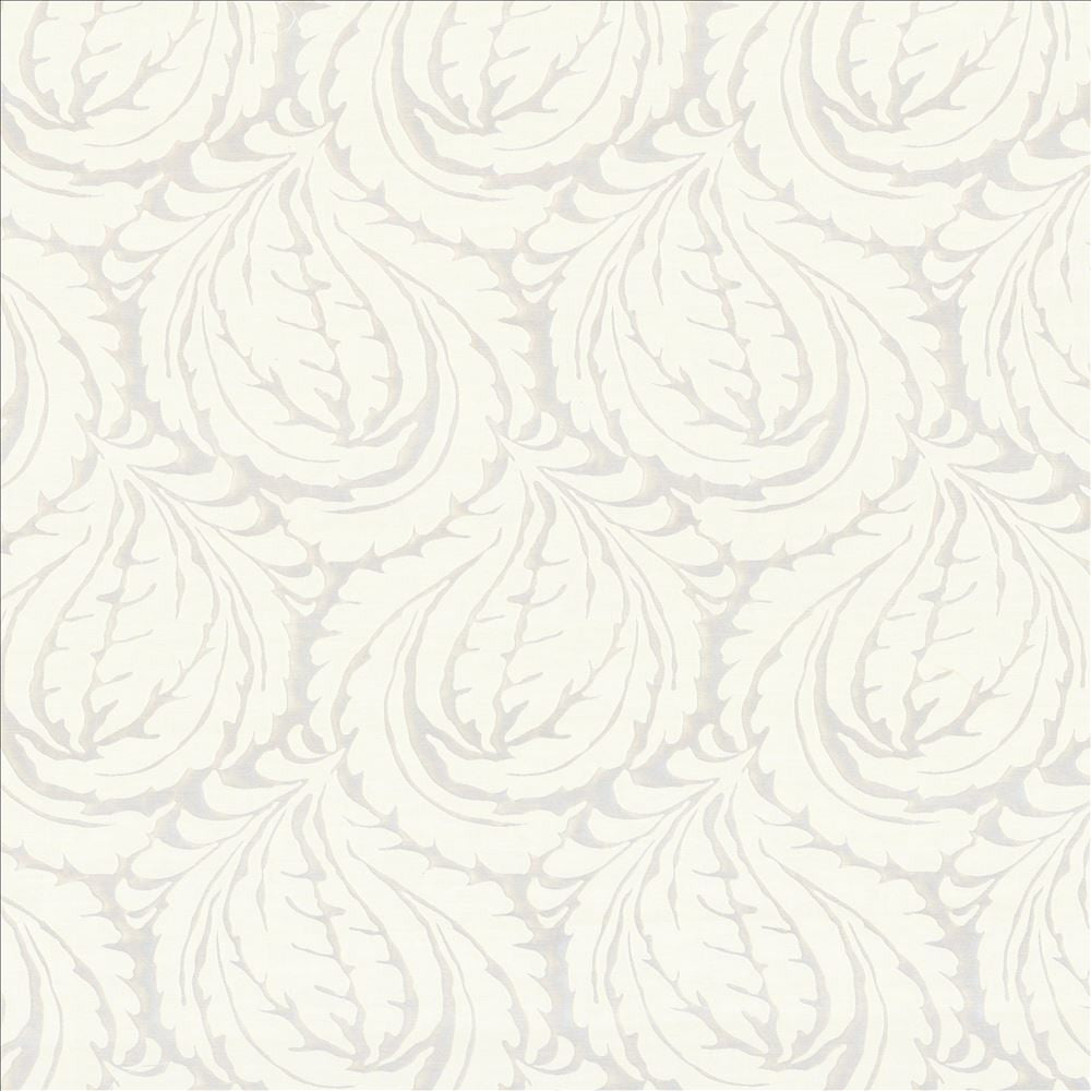 Regency Ivory by Kasmir Fabric 8001 53% Polyester 47% Linen INDIA Not Tested Horizontal: 13 7/8 inches and Vertical: 22 4/8 inches 55 - Fabric Carolina -