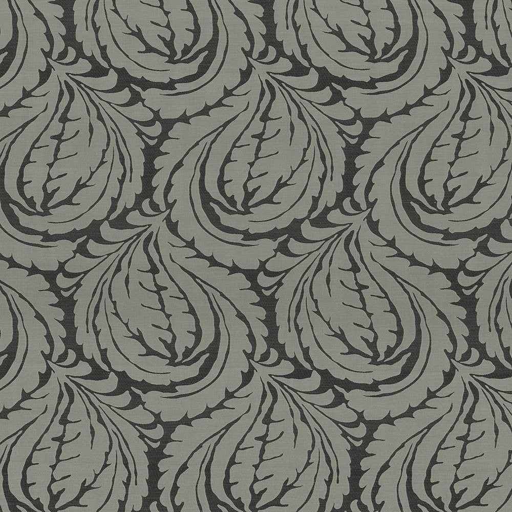 Regency Noir by Kasmir Fabric 8001 INDIA Not Tested H: 13 7/8 inches, V:22 4/8 inches 55 - Fabric Carolina - Kasmir