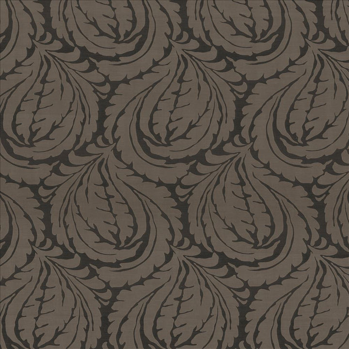 Regency Noir by Kasmir Fabric 8001 53% Polyester
47% Linen
 INDIA Not Tested </p><p>Repeat: Horizontal: 13 7/8 inches and Vertical: 22 4/8 inches 55 - Fabric Carolina -