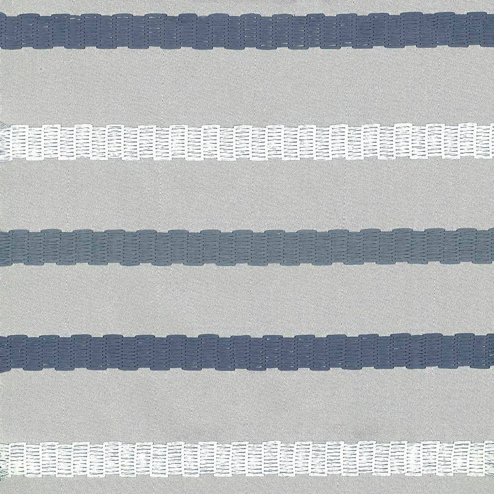 Regency Stripe Steel by Kasmir Fabric 8001 INDIA Not Tested H: N/A, V:6 3/8 inches 55 - Fabric Carolina - Kasmir