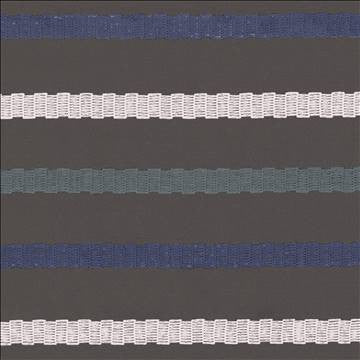 Regency Stripe Steel by Kasmir Fabric 8001 49% Viscose 31% Cotton 20% Polyester INDIA Not Tested H: N/A, V: 6 3/8 inches 55 - Fabric Carolina - Kasmir