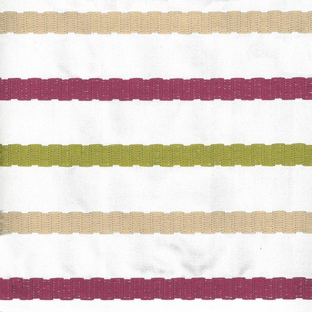 Regency Stripe Watermelon by Kasmir Fabric 8001 INDIA Not Tested H: N/A, V:6 3/8 inches 55 - Fabric Carolina - Kasmir