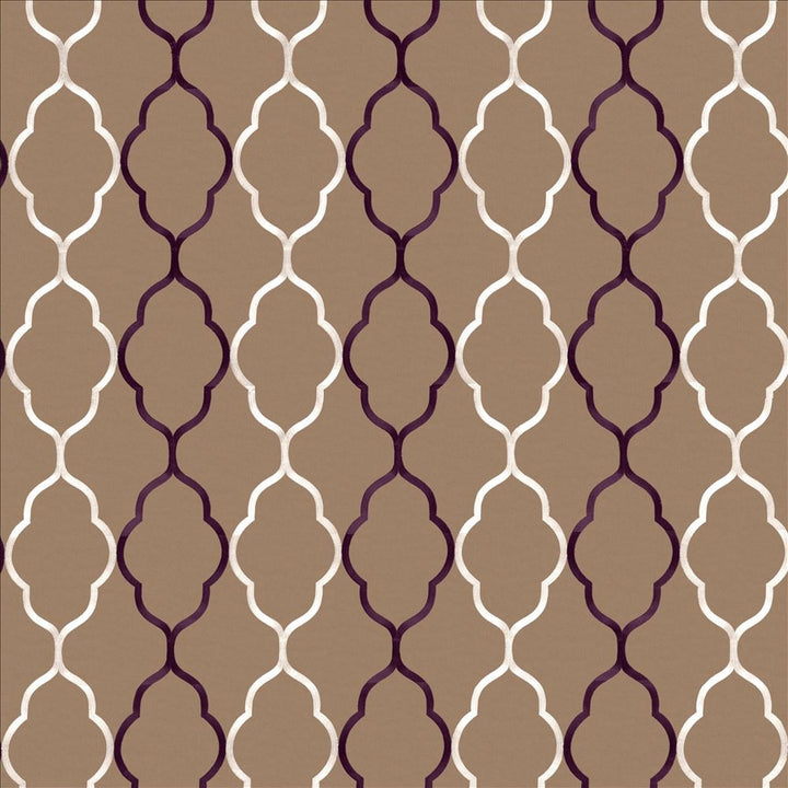 Regency Trellis Cassis by Kasmir Fabric 8001 48% Cotton
32% Polyester
20% Viscose
 INDIA Not Tested </p><p>Repeat: Horizontal: 10 2/8 inches and Vertical: 18 5/8 inches 56 - Fabric Carolina -