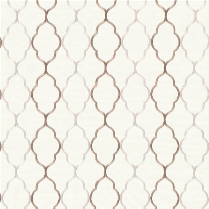 Regency Trellis Linen by Kasmir Fabric 8001 48% Cotton 32% Polyester 20% Viscose INDIA Not Tested Horizontal: 10 2/8 inches and Vertical: 18 5/8 inches 56 - Fabric Carolina -