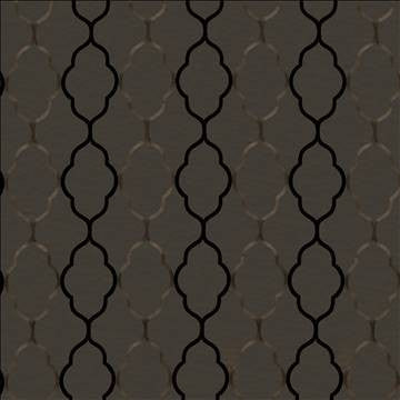 Regency Trellis Noir by Kasmir Fabric 8001 48% Cotton 32% Polyester 20% Viscose INDIA Not Tested H: 10 2/8 inches, V: 18 5/8 inches 56 - Fabric Carolina - Kasmir