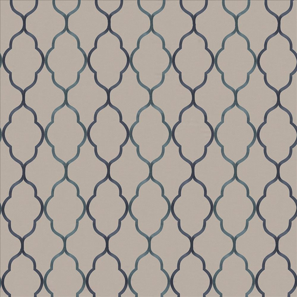 Regency Trellis Stardust by Kasmir Fabric 8001 48% Cotton
32% Polyester
20% Viscose
 INDIA Not Tested Horizontal: 10 2/8 inches and Vertical: 18 5/8 inches 56 - Fabric Carolina -