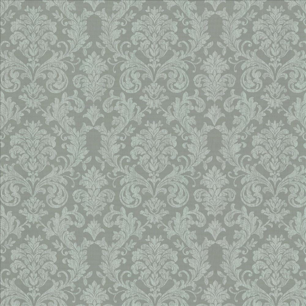Reign Silver by Kasmir Fabric 5157 100% Polyester TURKEY Not Tested Horizontal: 15 6/8 inches and Vertical: 14 6/8 inches 118 - Fabric Carolina -