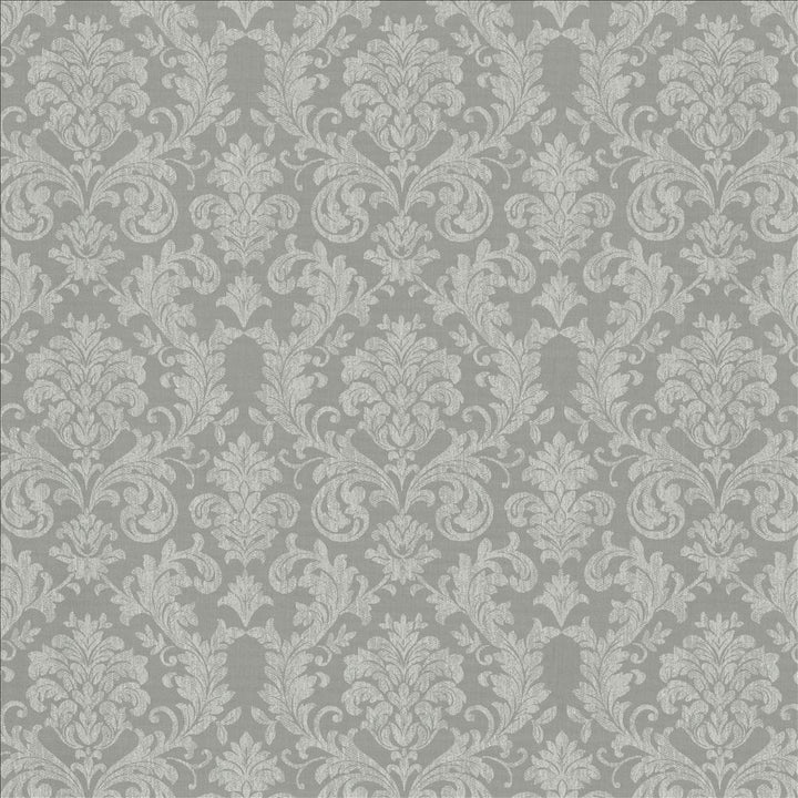 Reign Silver by Kasmir Fabric 5157 100% Polyester
 TURKEY </p><p>Repeat: Horizontal: 15 6/8 inches and Vertical: 14 6/8 inches 118 - Fabric Carolina -