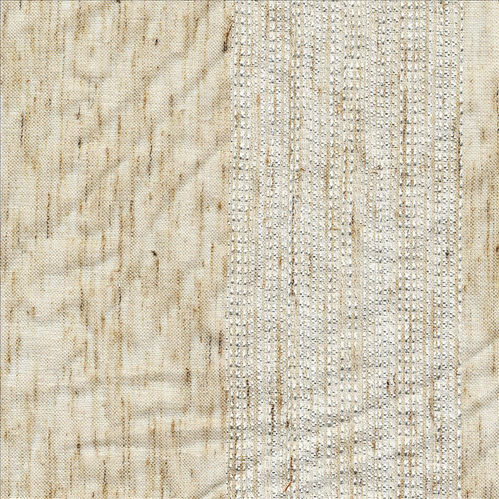 Relax Natural  by Kasmir Fabric See sample 70% Polyester
30% Cotton
 CHINA Not Tested </p><p>Repeat: Horizontal: 7 inches and Vertical: N/A 114  - Fabric Carolina -