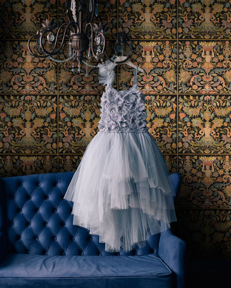BROCADE Anthracite Wallpaper (WP20370) by Mind The Gap | WP20370 | THE WALLPAPER COLLECTABLES | 3 rolls x 20.5 x 118.1 in | 0.52m / 20.5in | 3m / 118in | 4.65mp | 100cm / 39.3in | Black, Green, Gold | Textured Matte | Paste the wall | 3-rolls in a box | Fabric Carolina | https://www.fabriccarolina.com/