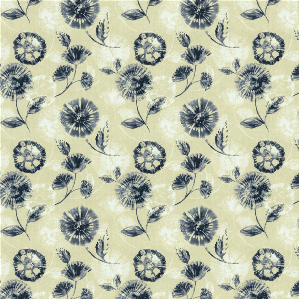Renew Navy by Kasmir Fabric 1454 100% Cotton
 INDIA 9,000 Wyzenbeek Double Rubs Horizontal: 13 4/8 inches and Vertical: 12 4/8 inches 54 - Fabric Carolina -