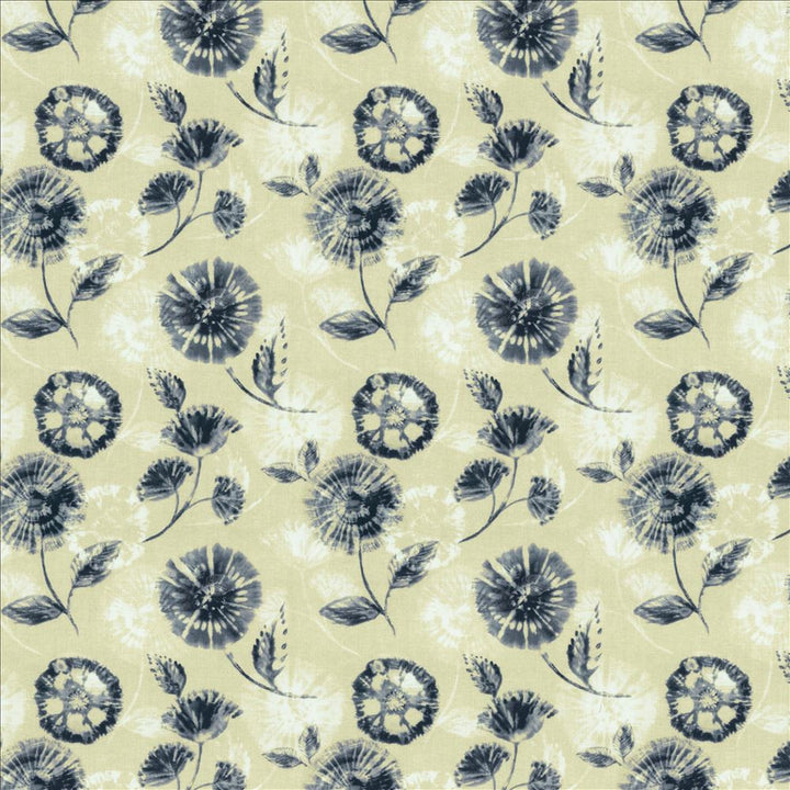 Renew Navy by Kasmir Fabric 1454 100% Cotton
 INDIA 9,000 Wyzenbeek Double Rubs Horizontal: 13 4/8 inches and Vertical: 12 4/8 inches 54 - Fabric Carolina -