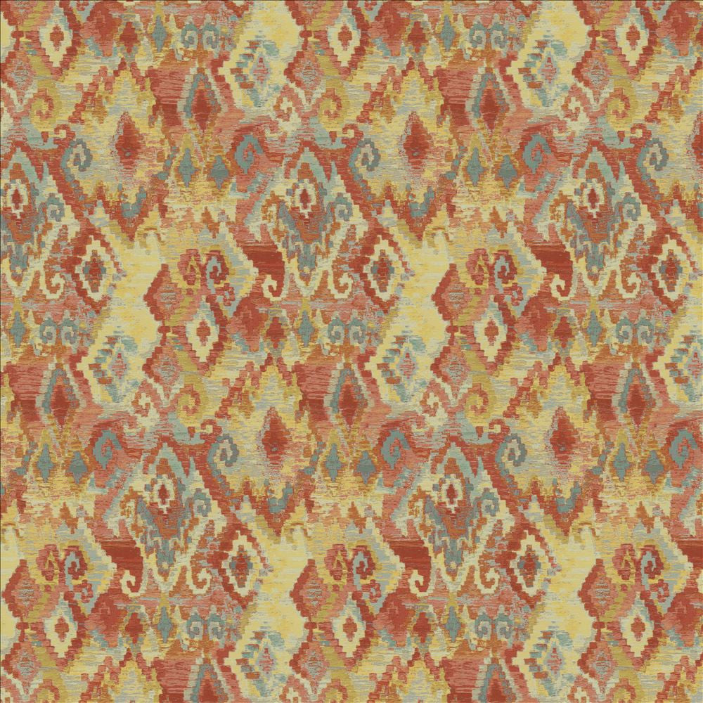 Rhea Fiesta by Kasmir Fabric 5155 100% Polyester
 CHINA </p><p>Repeat: Horizontal: 14 inches and Vertical: 26 inches 54 - Fabric Carolina -