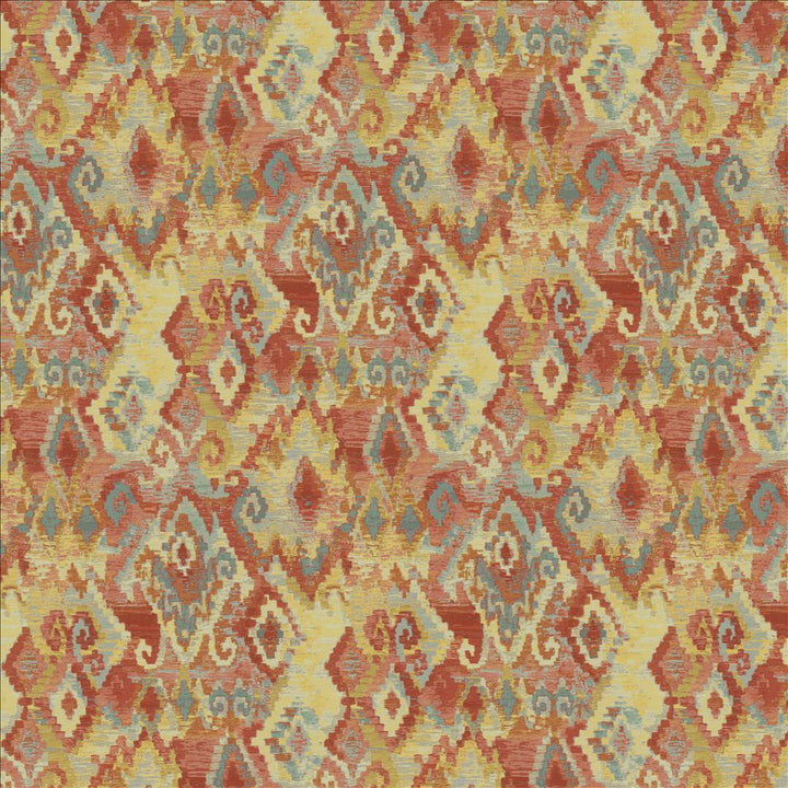 Rhea Fiesta by Kasmir Fabric 5155 100% Polyester
 CHINA </p><p>Repeat: Horizontal: 14 inches and Vertical: 26 inches 54 - Fabric Carolina -