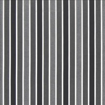 Rhodes Stripe Ebony by Kasmir Fabric 1386 100% Polyester TURKEY 51,000 Wyzenbeek Double Rubs H: 5 inches, V: N/A 56 - Fabric Carolina - Kasmir