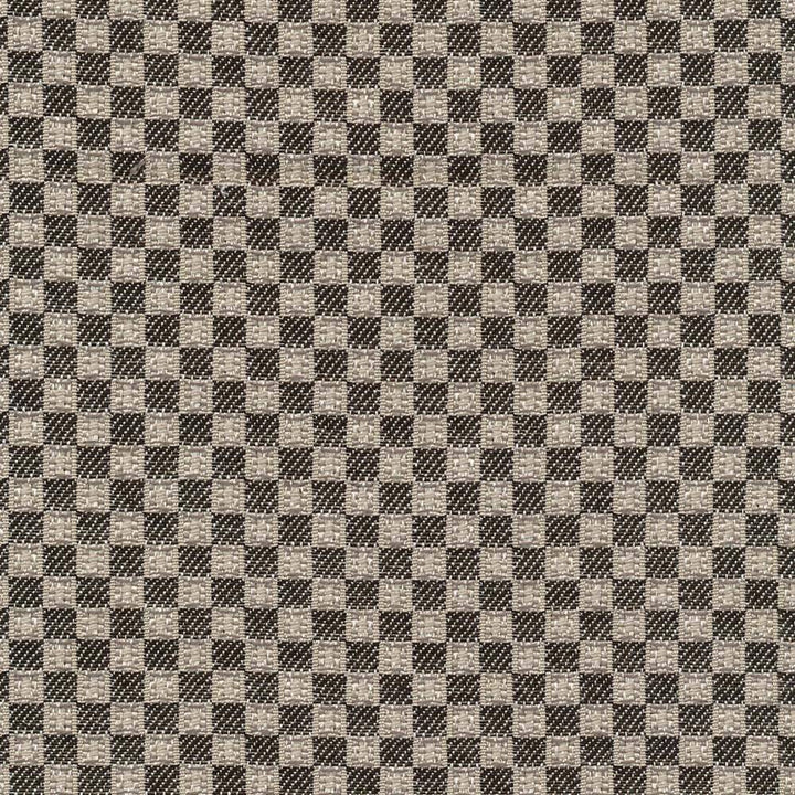 Rhonado Check Steel by Kasmir Fabric 1396 CHINA 12,000 Wyzenbeek Double Rubs H: 4/8 inches, V:4/8 inches 54 - 56 - Fabric Carolina - Kasmir