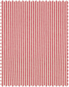 RHUBARB STRIPE Heavy Linen (FB00054) by Mind The Gap