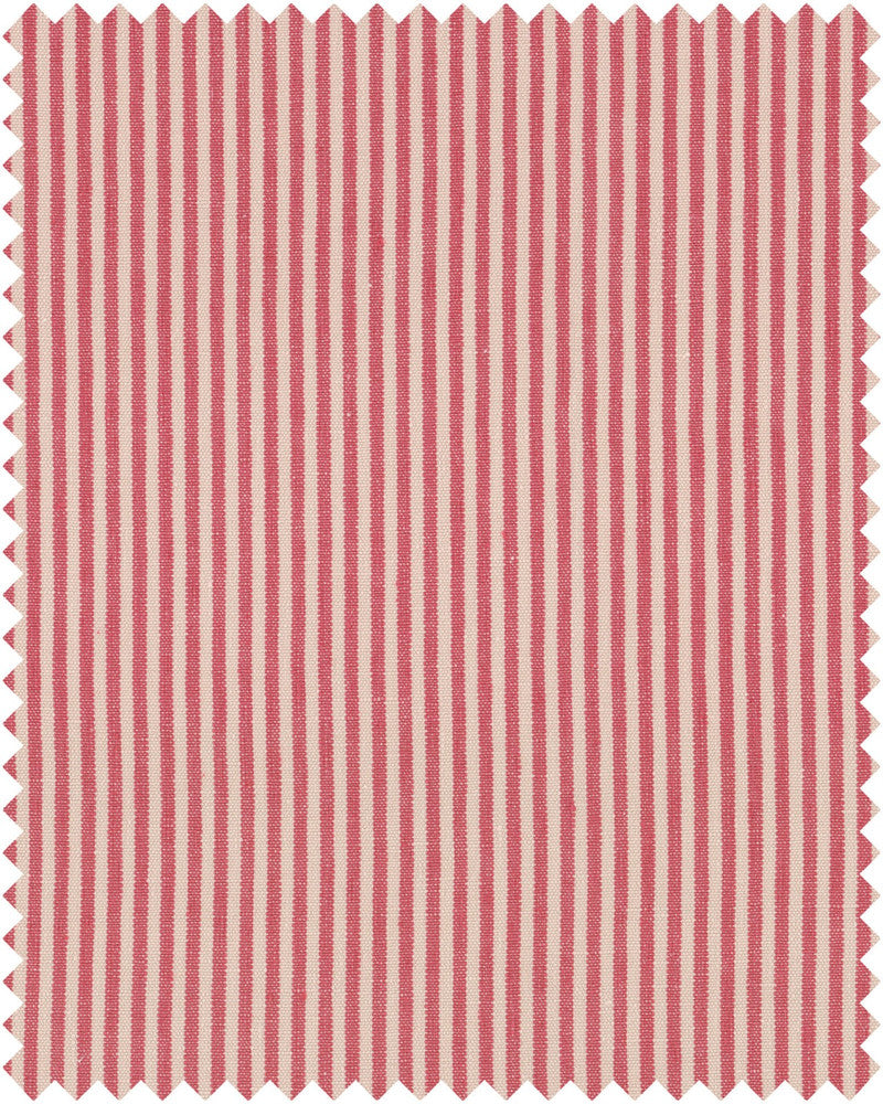 RHUBARB STRIPE Heavy Linen (FB00054) by Mind The Gap | FB00054 | TRANSYLVANIAN ROOTS | Red, White | Fabric Carolina | https://www.fabriccarolina.com/