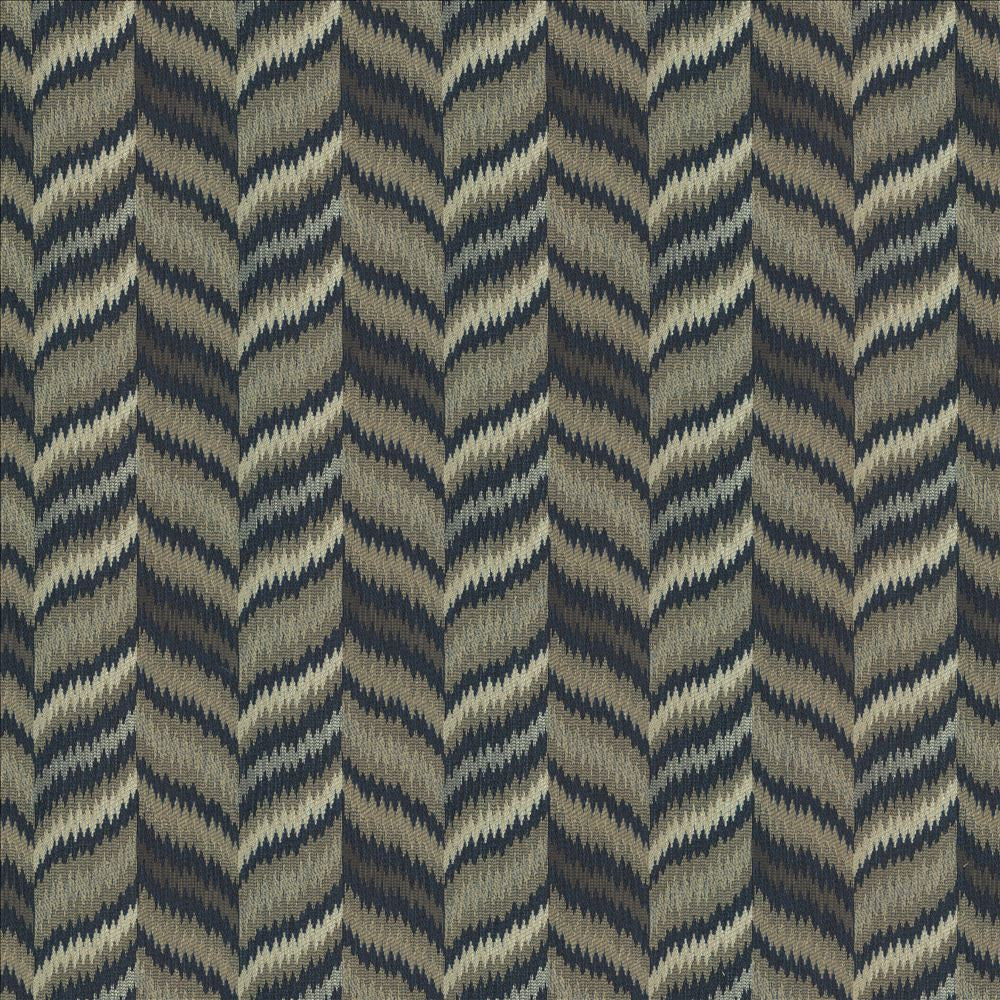 Rhythm Blue by Kasmir Fabric 1458 34% Polyester
25% Acrylic
15% Rayon
 USA 60,000 Wyzenbeek Double Rubs </p><p>Repeat: Horizontal: 6 4/8 inches and Vertical: 7 inches 54 - Fabric Carolina -
