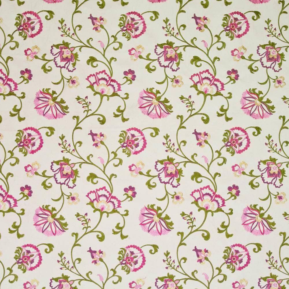 Ricci Berry by Kasmir Fabric 1400 CHINA 7,000 Wyzenbeek Double Rubs H: 13 2/8 inches, V:15 inches 57 - 58 - Fabric Carolina - Kasmir