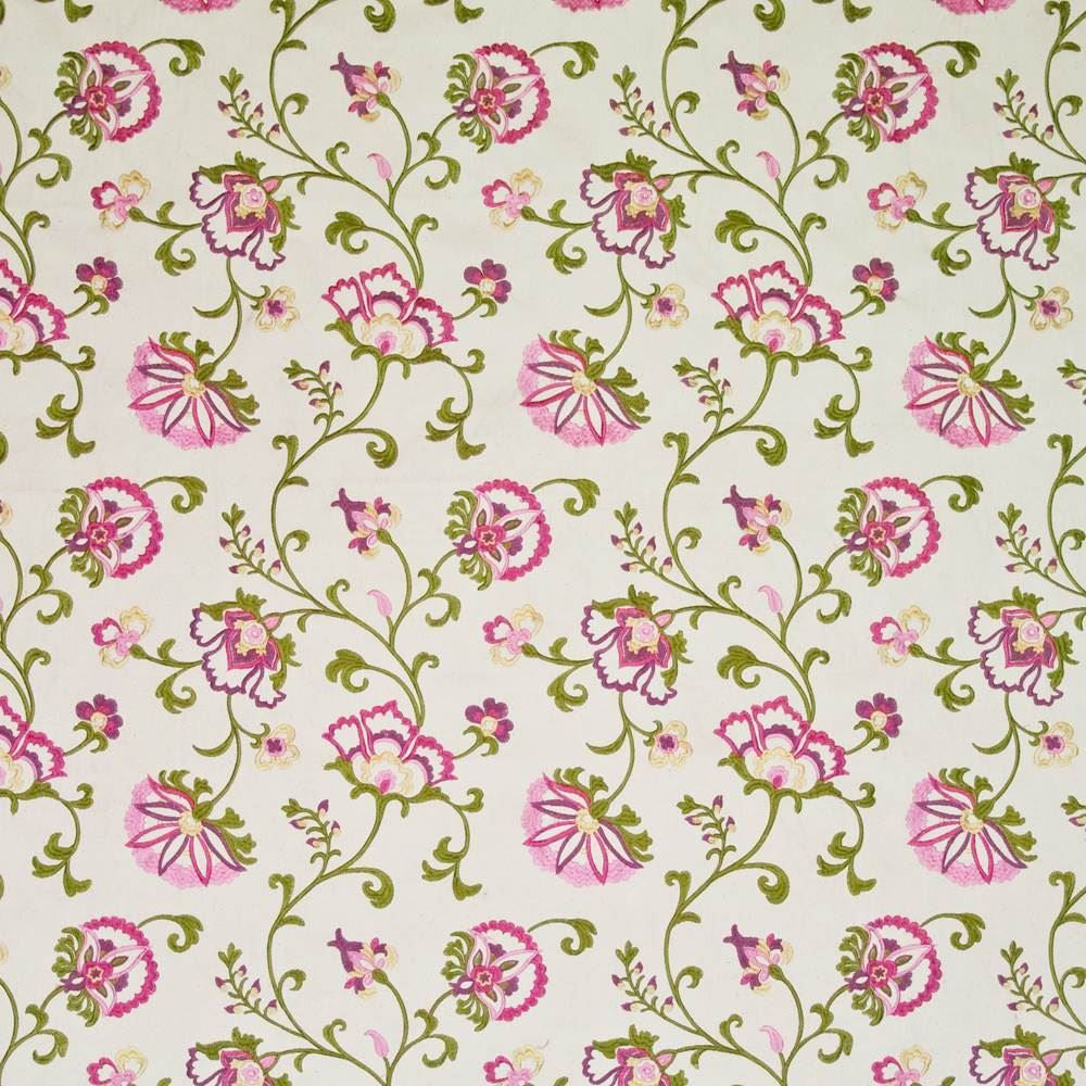 Ricci Berry by Kasmir Fabric 1400 100% Cotton
 CHINA </p><p>Repeat: Horizontal: 13 2/8 inches and Vertical: 15 inches 53 - 58 - Fabric Carolina -