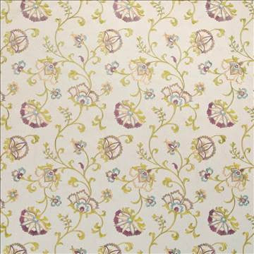 Ricci Lavender by Kasmir Fabric 1400 100% Cotton CHINA 7,000 Wyzenbeek Double Rubs H: 13 2/8 inches, V: 15 inches 57 - 58 - Fabric Carolina - Kasmir