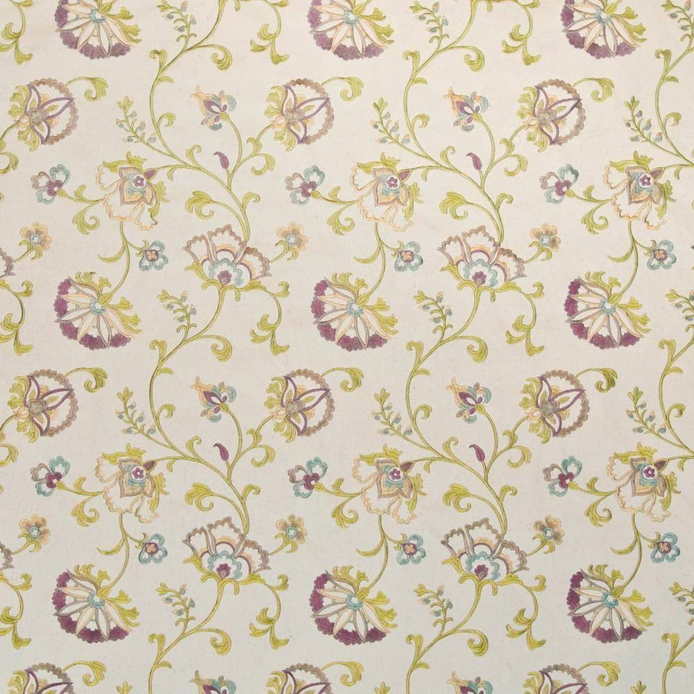 Ricci Lavender by Kasmir Fabric 1400 CHINA 7,000 Wyzenbeek Double Rubs H: 13 2/8 inches, V:15 inches 57 - 58 - Fabric Carolina - Kasmir