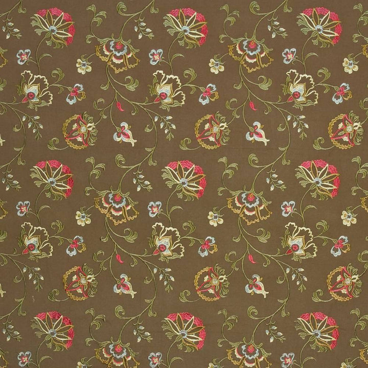 Ricci Sepia by Kasmir Fabric 1399 CHINA 7,000 Wyzenbeek Double Rubs H: 13 2/8 inches, V:15 inches 57 - 58 - Fabric Carolina - Kasmir