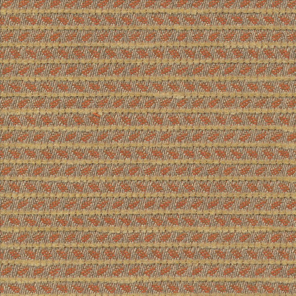 Rice Paddy Io Copper by Kasmir Fabric 1413 100% Acrylic
 USA 12,000 Wyzenbeek Double Rubs Horizontal: 2/8 inches and Vertical: 3 inches 54 - Fabric Carolina -