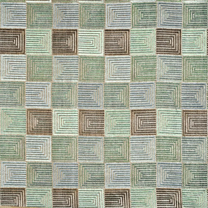 Right Angles Blue  by Kasmir Fabric See sample 100% Polyester
 INDIA 30,000 Wyzenbeek Double Rubs </p><p>Repeat: Horizontal: 14 inches and Vertical: 20 4/8 inches 54  - Fabric Carolina -