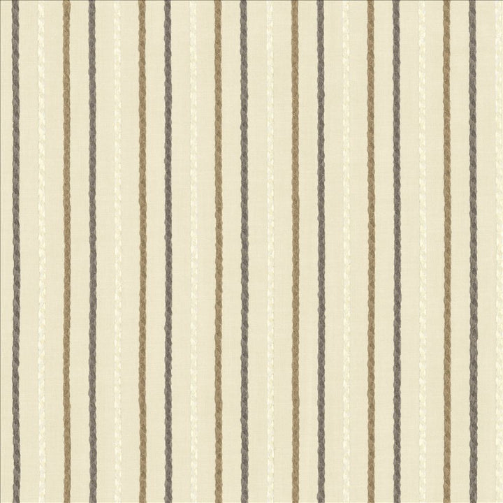 Right Track Travertine by Kasmir Fabric 1466 73% Cotton
27% Polyester
 INDIA 30,000 Wyzenbeek Double Rubs </p><p>Repeat: Horizontal: 2 4/8 inches and Vertical: N/A 54 - Fabric Carolina -