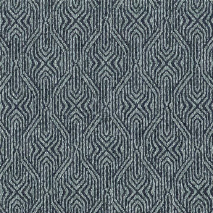 Riker Cobalt  by Kasmir Fabric See sample 98% Olefin
2% Polyester
 USA 51,000 Wyzenbeek Double Rubs </p><p>Repeat: Horizontal: 9 inches and Vertical: 14 2/8 inches 56  - Fabric Carolina -