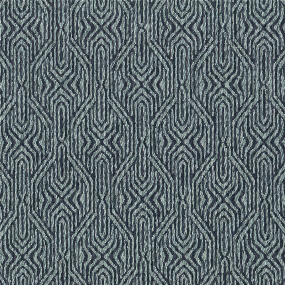 Riker Cobalt by Kasmir Fabric 1463 98% Olefin
2% Polyester
 USA 51,000 Wyzenbeek Double Rubs Horizontal: 9 inches and Vertical: 14 2/8 inches 56 - Fabric Carolina -