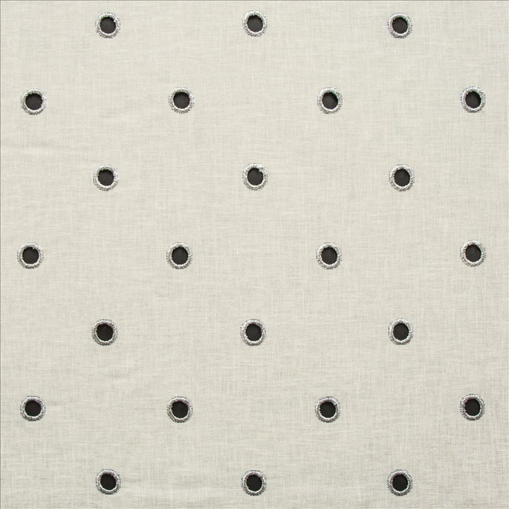 Rings Winter White by Kasmir Fabric 5157 65% Cotton
35% Polyester
 INDIA Not Tested Horizontal: 4 4/8 inches and Vertical: 4 6/8 inches 54 - Fabric Carolina -