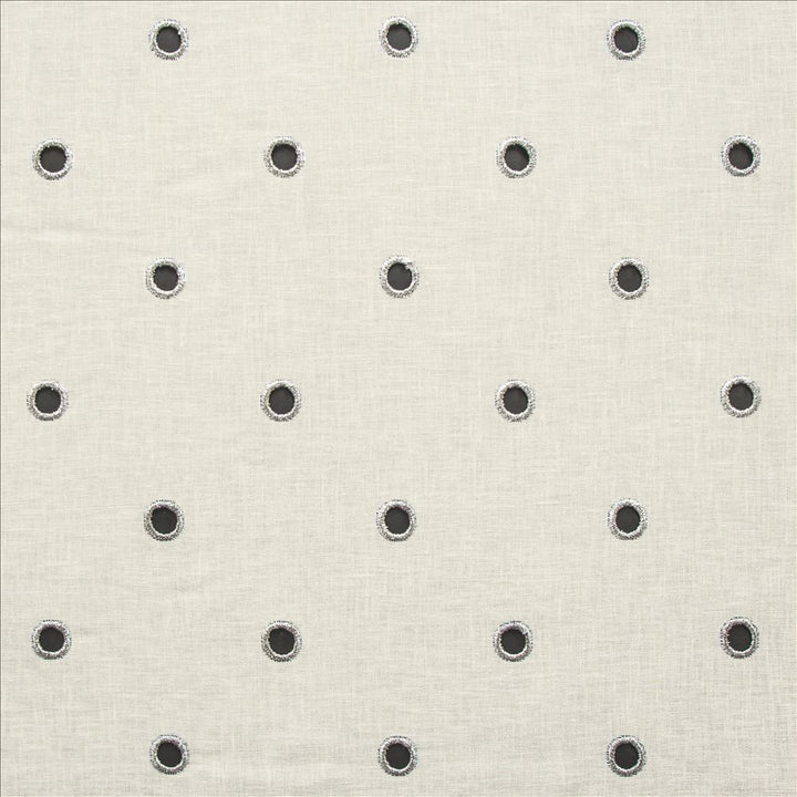 Rings Winter White by Kasmir Fabric 5157 65% Cotton
35% Polyester
 INDIA </p><p>Repeat: Horizontal: 4 4/8 inches and Vertical: 4 6/8 inches 54 - Fabric Carolina -